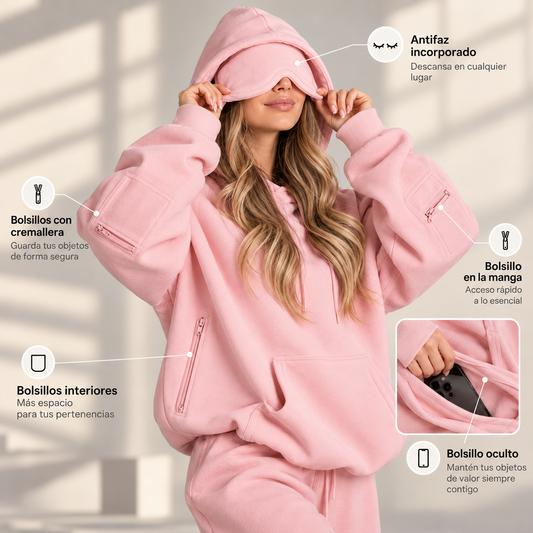 VOYAGEX™ | Sudadera de Viaje Premium